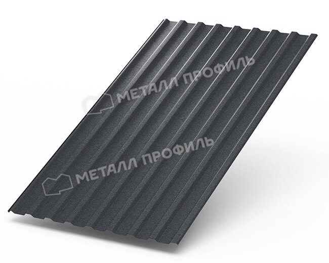 Профнастил МП20 х 1100 - R (Steelmatt-20-7024-0.4±0.08мм) в Лобне