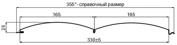 Фото: Сайдинг Woodstock-28х330 (ECOSTEEL_T-12-Золотой Орех-0.45) в Лобне