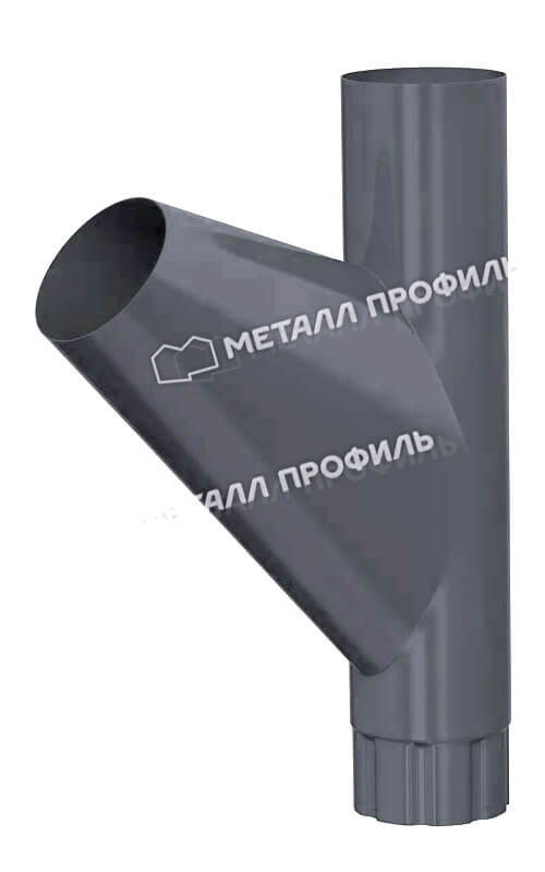 Тройник трубы Foramina Freeze D100 (FRZ_D-01-GreyGrey-0.5) в Лобне