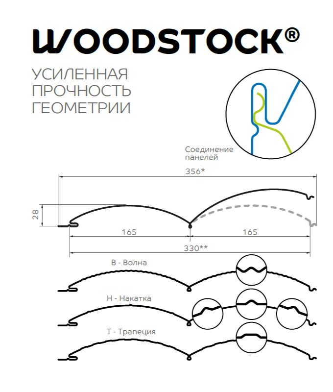 Сайдинг Woodstock-28х330 (ECOSTEEL_T-12-Орех-0.45) в Лобне
