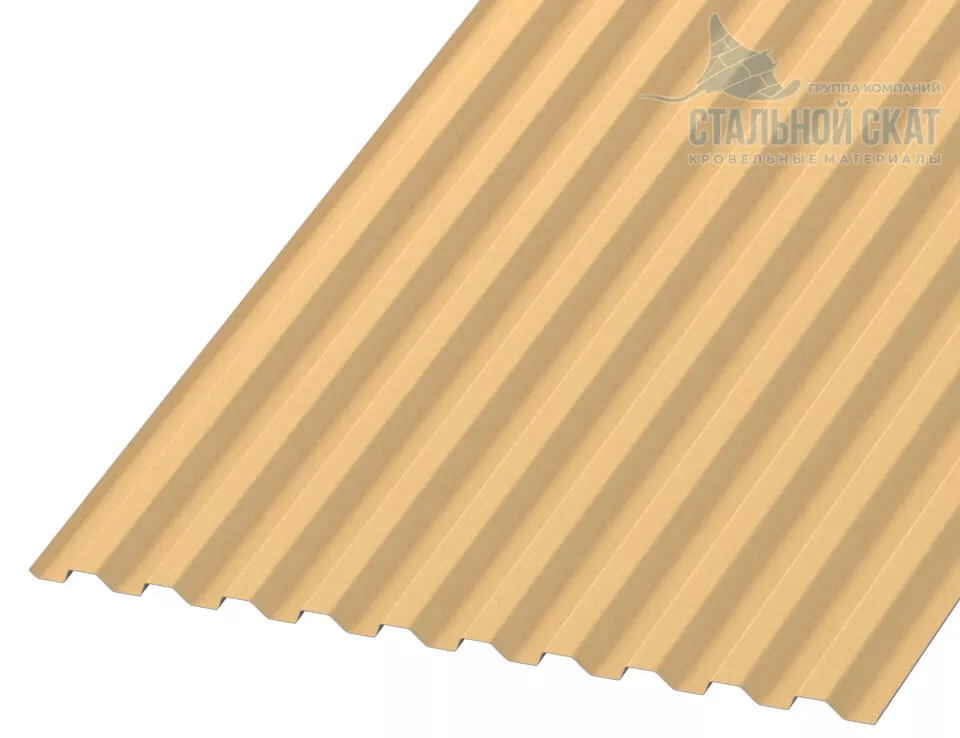 Профнастил С21 х 1000 - B NormanMP (ПЭ-01-1014-0.5) в Лобне