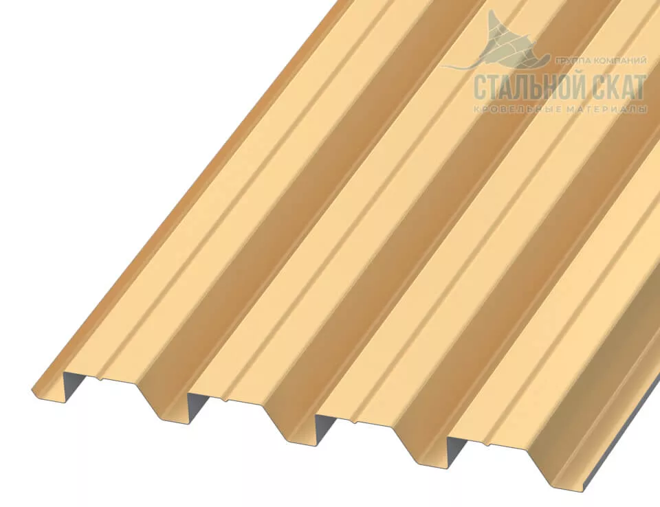 Фото: Профнастил Н60 х 845 - B NormanMP (ПЭ-01-1015-0.5) в Лобне