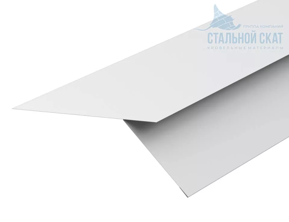 Фото: Планка карнизная FASTCLICK 130х80х2000 NormanMP (ПЭ-01-9003-0.5) в Лобне