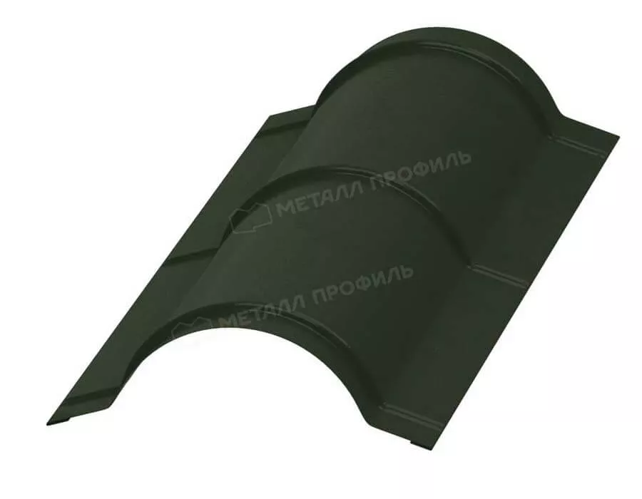 Фото: Планка конька круглого R110х2000 (VikingMP-01-6007-0.45) в 