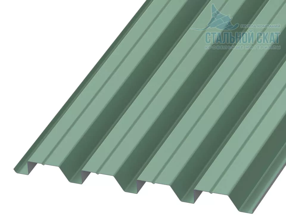 Профнастил Н60 х 845 - B (PURMAN-20-Tourmalin-0.5) в Лобне