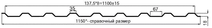 Фото: Профнастил оцинкованный МП20 х 1100 (ОЦ-01-БЦ-0.7) в Лобне