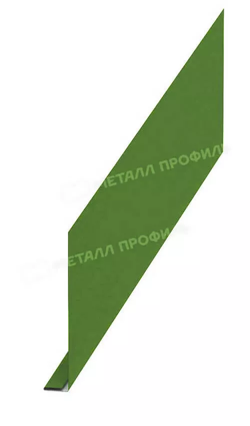 Планка карнизного свеса 250х50х2000 NormanMP (ПЭ-01-6018-0.5) в Лобне