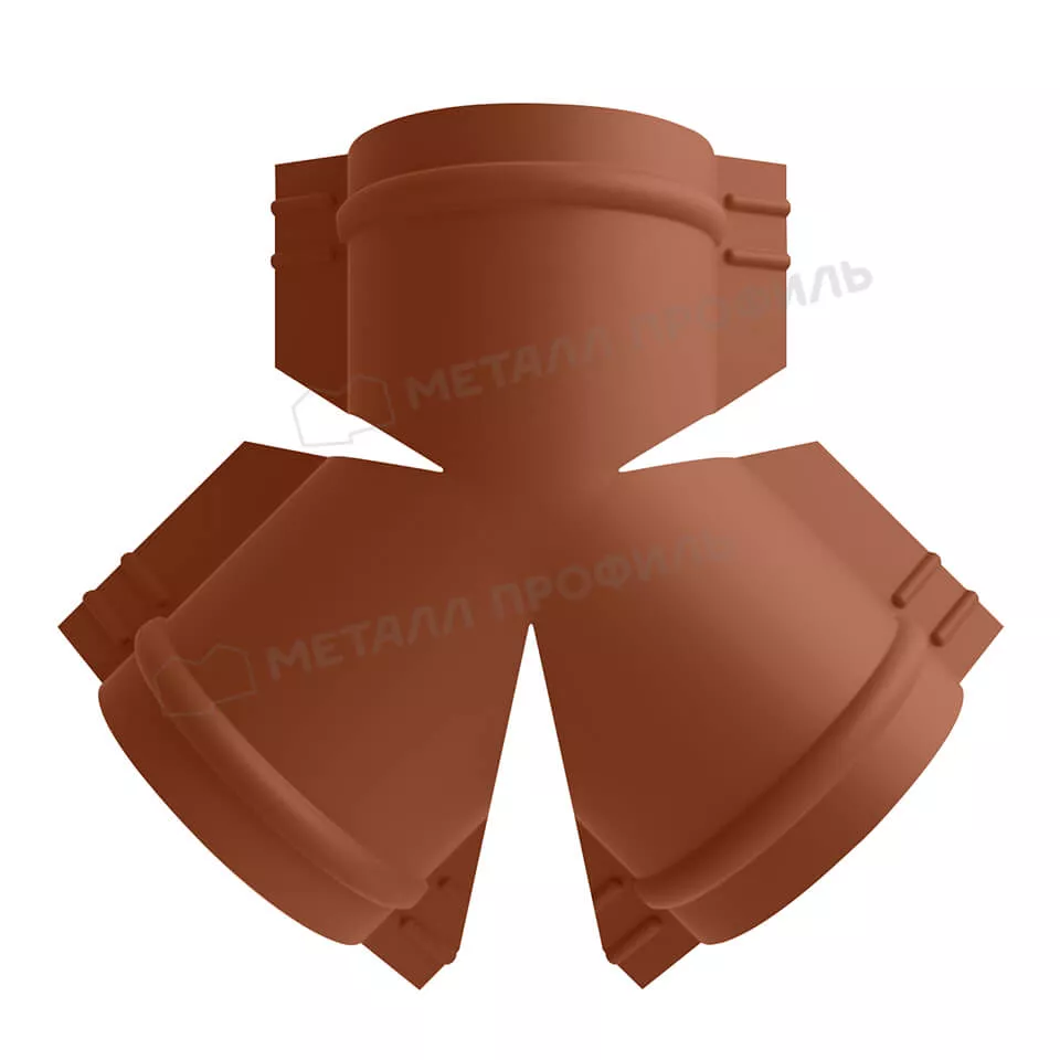 Y-образный тройник для круглого конька R110 (VikingMP E-20-8004-0.5) в Лобне