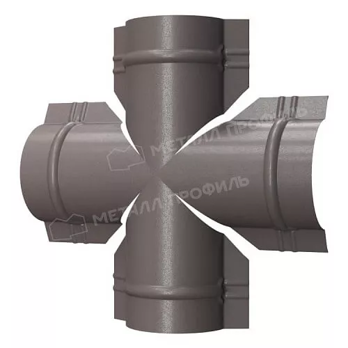 Фото: Четверник для круглого конька R110 (VALORI-20-OxiBеige-0.5) в 