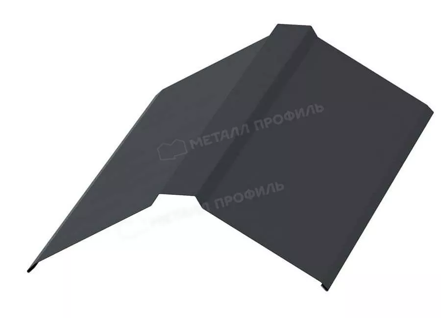 Фото: Планка конька плоского 120х120х2000 (VikingMP E-20-7024-0.5) в Лобне
