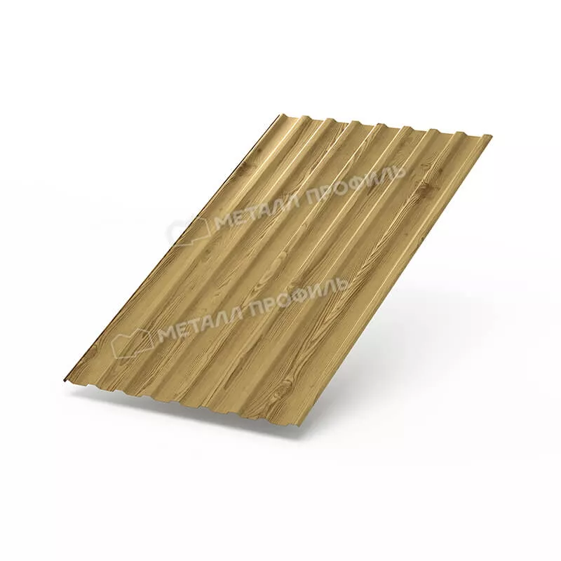 Фото: Профнастил МП20 х 1100 - B (ECOSTEEL_T-01-Сосна-0.5) в Лобне