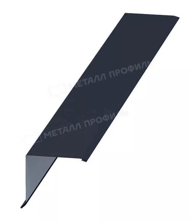 Планка торцевая 95х120х2000 (ПЭ-01-7016-0.4) в Лобне