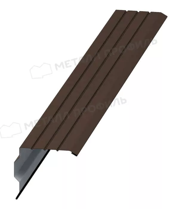 Планка торцевая 90х115х2000 (VikingMP-01-8017-0.45) в Лобне
