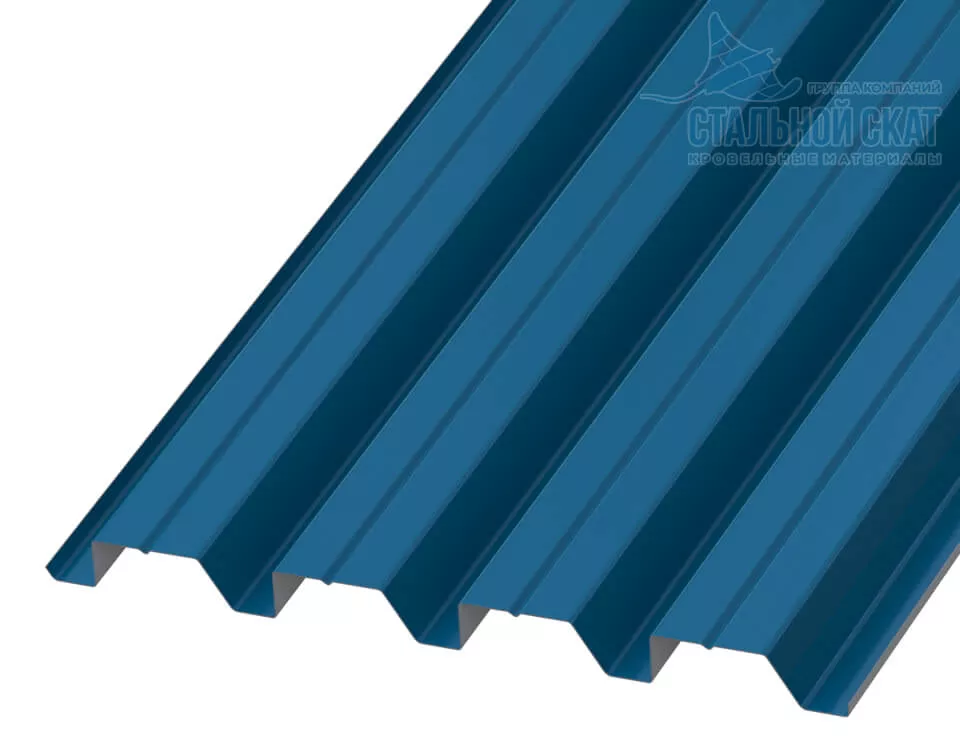 Фото: Профнастил Н60 х 845 - B NormanMP (ПЭ-01-5015-0.5) в Лобне