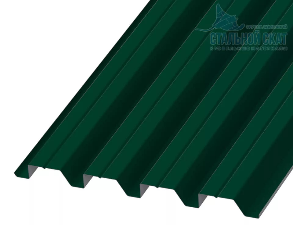 Фото: Профнастил Н60 х 845 - B NormanMP (ПЭ-01-6005-0.5) в Лобне