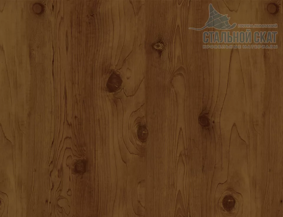 Фото: Планка финишная 48х25х2000 (ECOSTEEL_T-12-Дуб-0.45) в Лобне