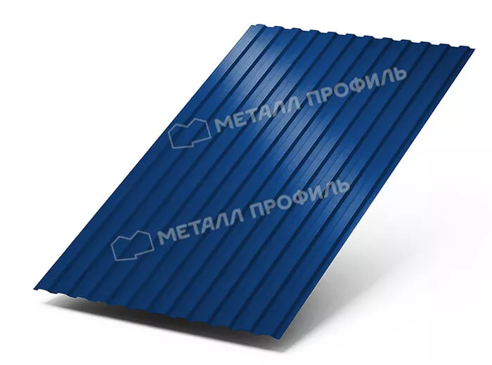 Фото: Профнастил МП10 х 1100 - B NormanMP (ПЭ-01-5005-0.5) в Лобне