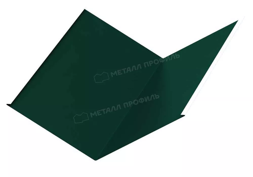 Фото: Планка ендовы нижняя 298х298х2000 NormanMP (ПЭ-01-6005-0.5) в 