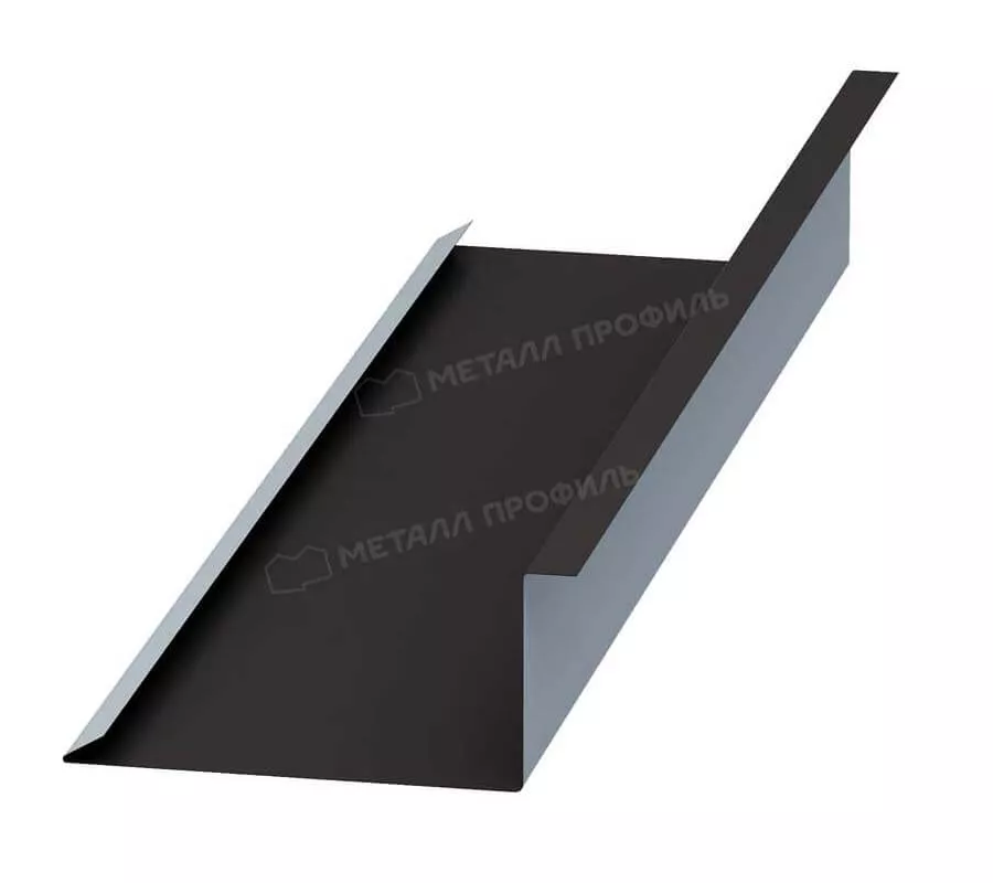 Планка примыкания нижняя 250х122х2000 (PURMAN-20-RR32-0.5) в Лобне