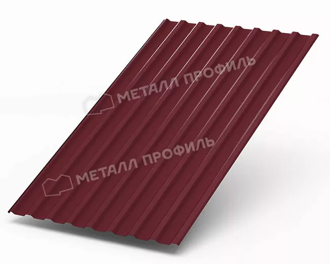 Фото: Профнастил МП20 х 1100 - R Двусторонний (ПЭД-01-3005/3005-0.45) в Лобне