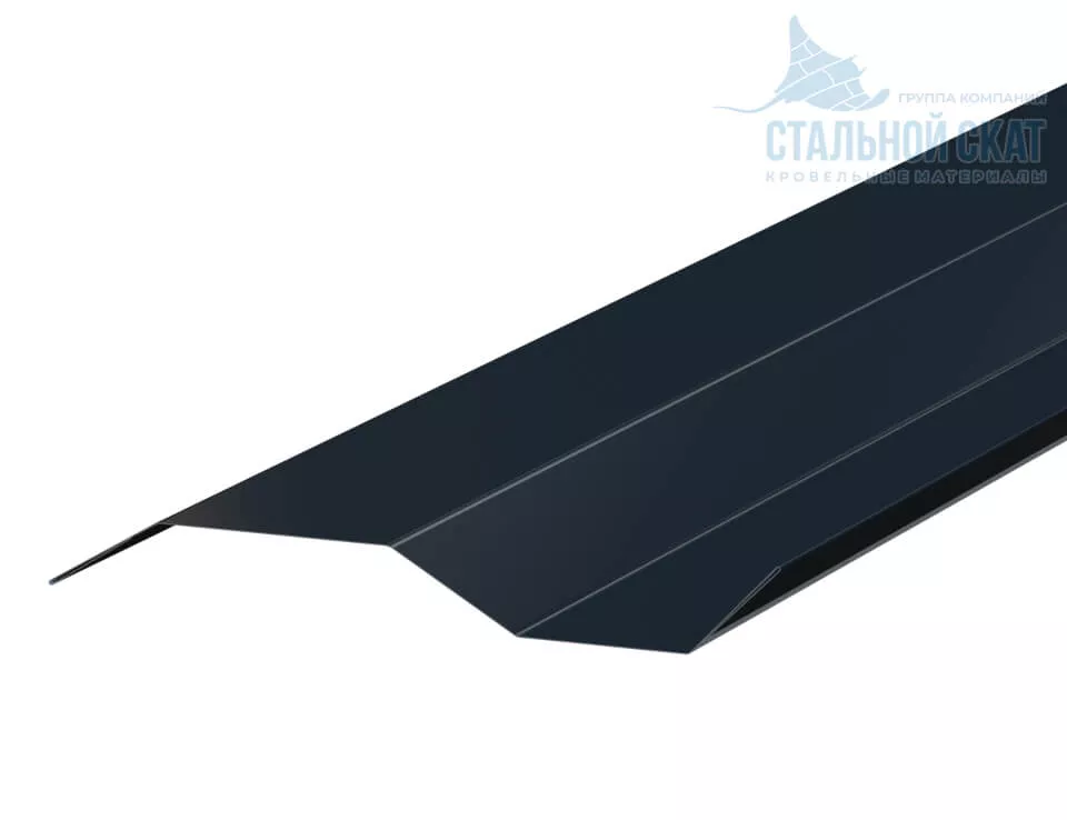 Фото: Планка примыкания в накладку 77х2000 (VALORI-20-DarkGrey-0.5) в Лобне