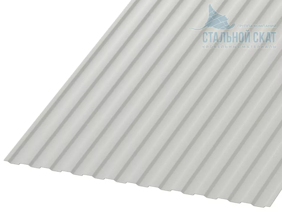 Фото: Профнастил МП10 х 1100 - B NormanMP (ПЭ-01-9002-0.5) в Лобне