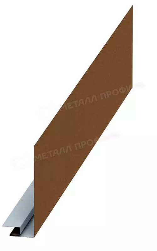 Планка карнизного свеса сложная 185х50х2000 (PURMAN-20-Argillite-0.5) в Лобне