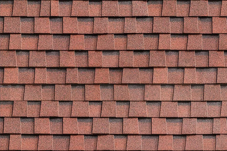 Фото: Черепица гибкая Технониколь Shinglas Ранчо красный в 