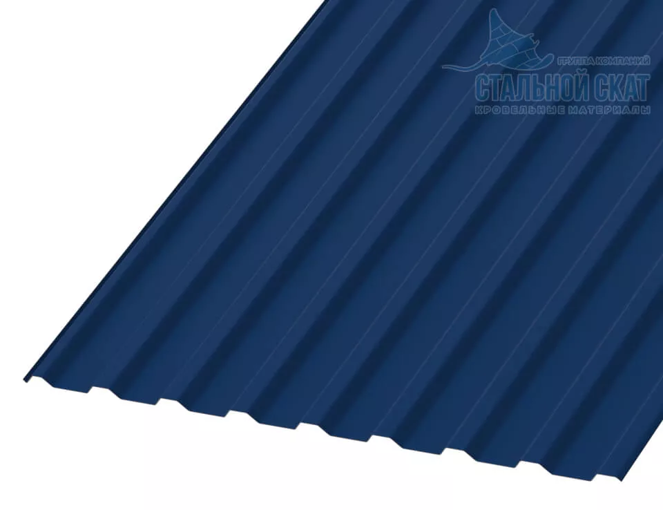 Фото: Профнастил МП20 х 1100 - R NormanMP (ПЭ-01-5005-0.5) в Лобне