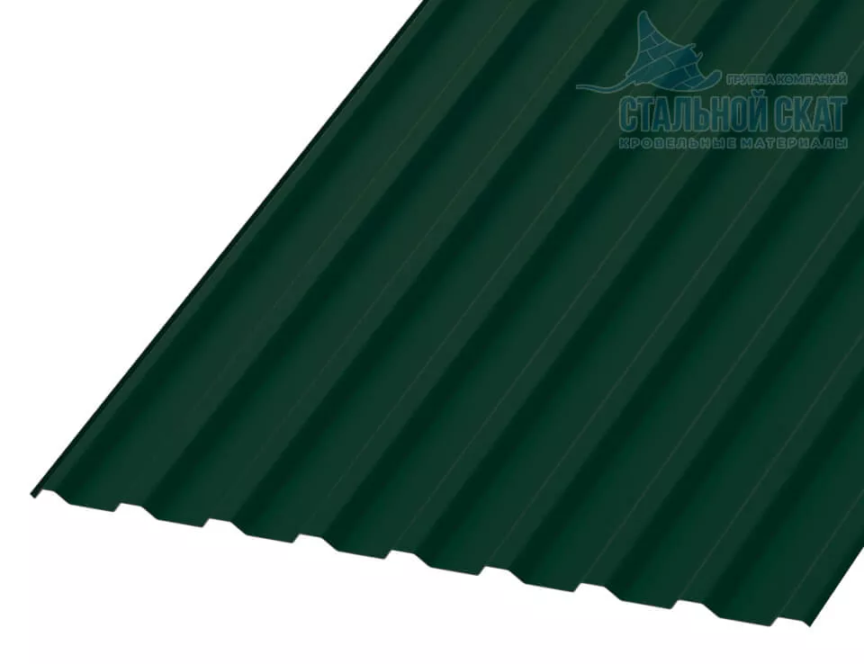 Фото: Профнастил МП20 х 1100 - R NormanMP (ПЭ-01-6005-0.5) в Лобне
