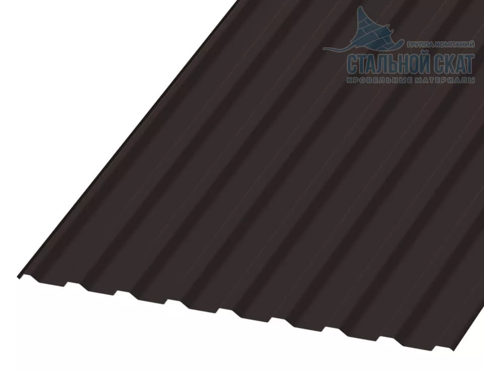 Фото: Профнастил МП20 х 1100 - R NormanMP (ПЭ-01-RR32-0.5) в Лобне