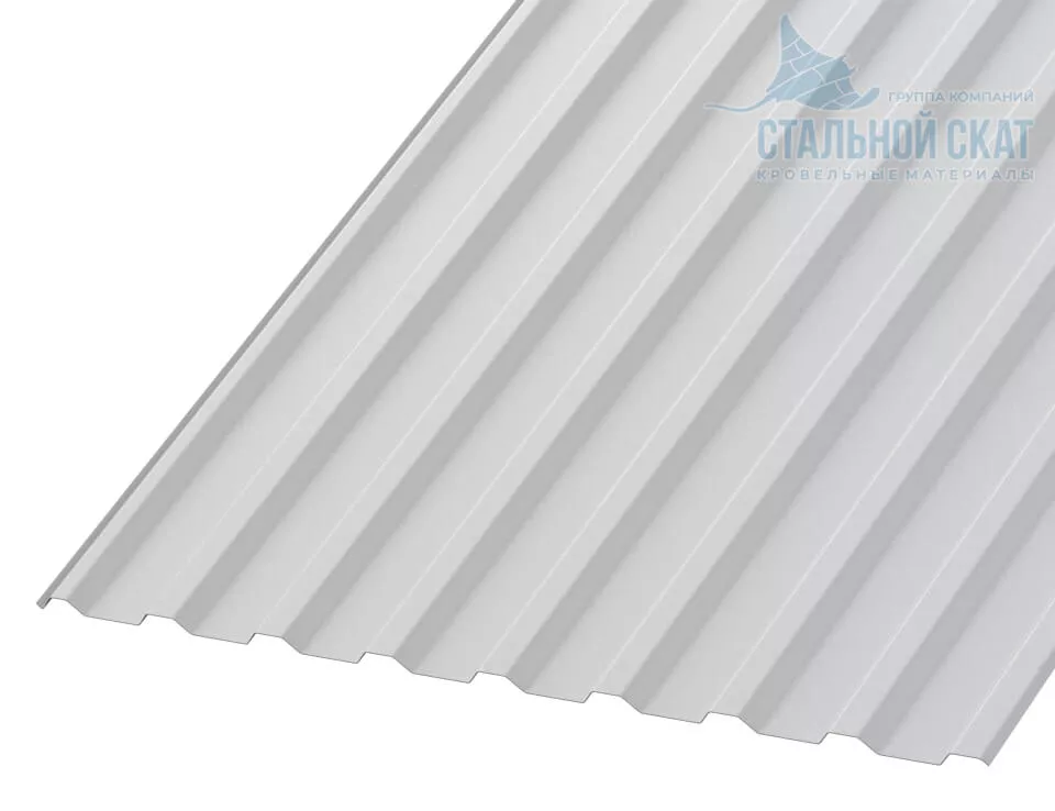 Фото: Профнастил МП20 х 1100 - R NormanMP (ПЭ-01-9003-0.5) в Лобне