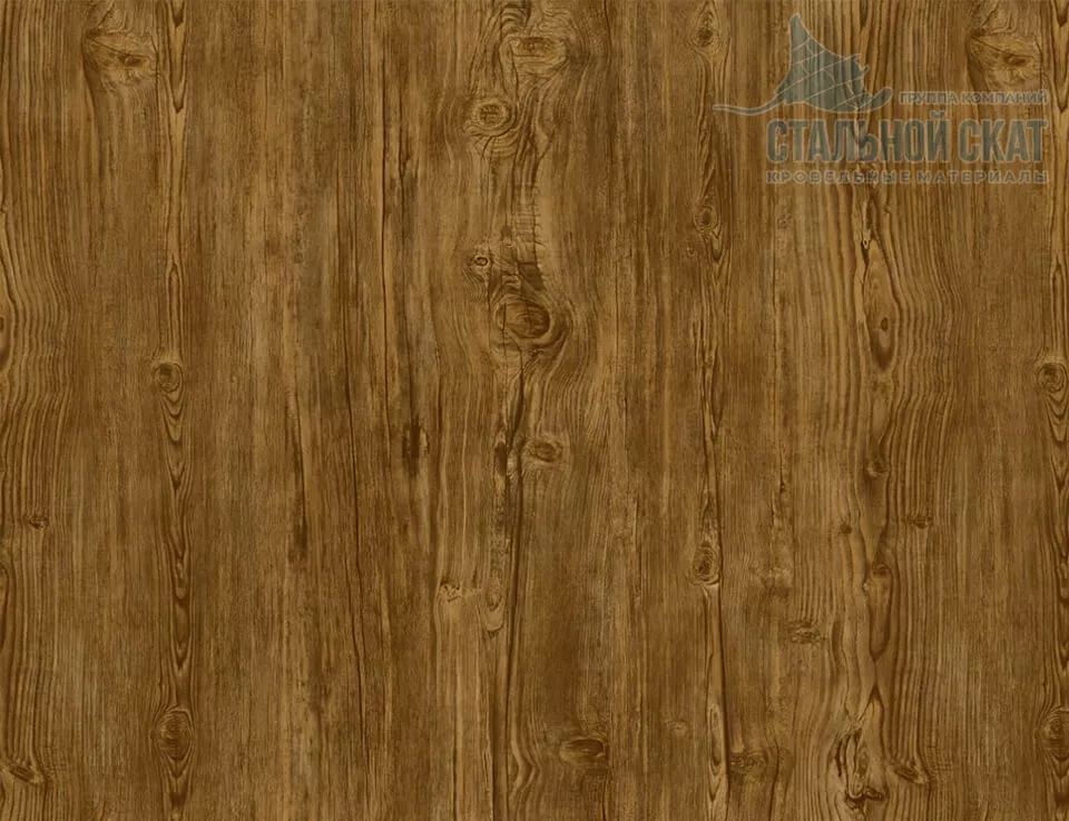 Фото: Планка откоса сложная 3D 245х75х3000 (ECOSTEEL_T-01-ЗолотойДуб-0.5) в Лобне