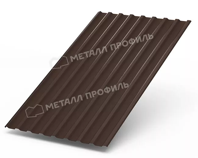 Фото: Профнастил МП20 х 1100 - B Двусторонний (ПЭ_МА_Д-01-8017/8017-0.4±0.08мм) в Лобне