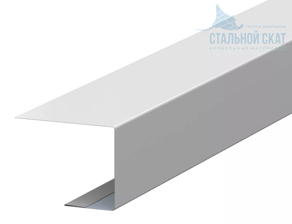 Фото: Планка завершающая FASTCLICK 50х38х3000 (PURMAN-20-9010-0.5) в Лобне