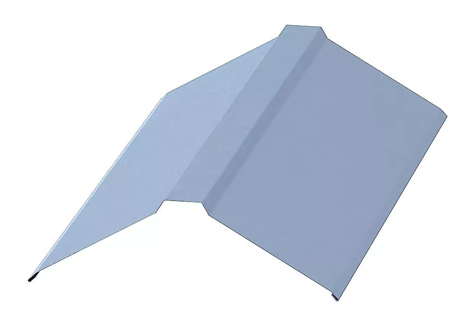 Планка конька плоского 120х120х2000 (PURMAN-20-Galmei-0.5) в Лобне