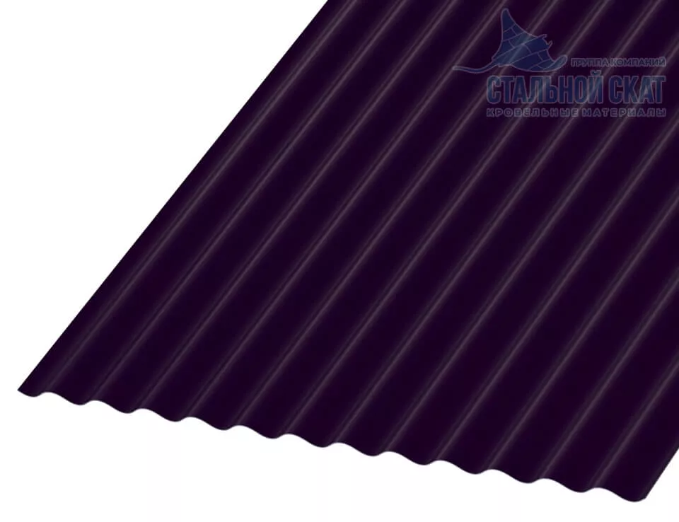 Фото: Профнастил МП18 х 1100 - B (VALORI-20-Violet-0.5) в Лобне
