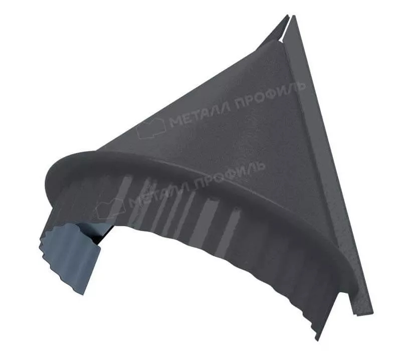Заглушка конька круглого конусная (PureTech_Mat-20-7024-0.5) в Лобне