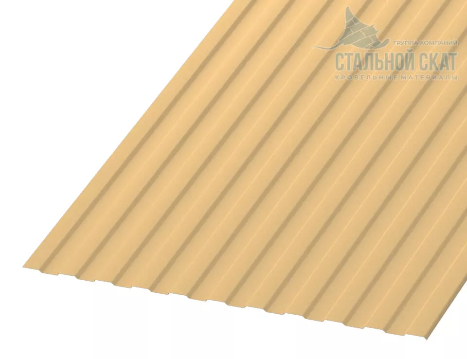 Фото: Профнастил С8 х 1150 NormanMP - A (ПЭ-01-1015-0.5) в Лобне