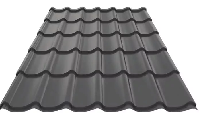 Металлочерепица МП Ламонтерра-XL (PURETAN-20-RR23-0.5) в Лобне