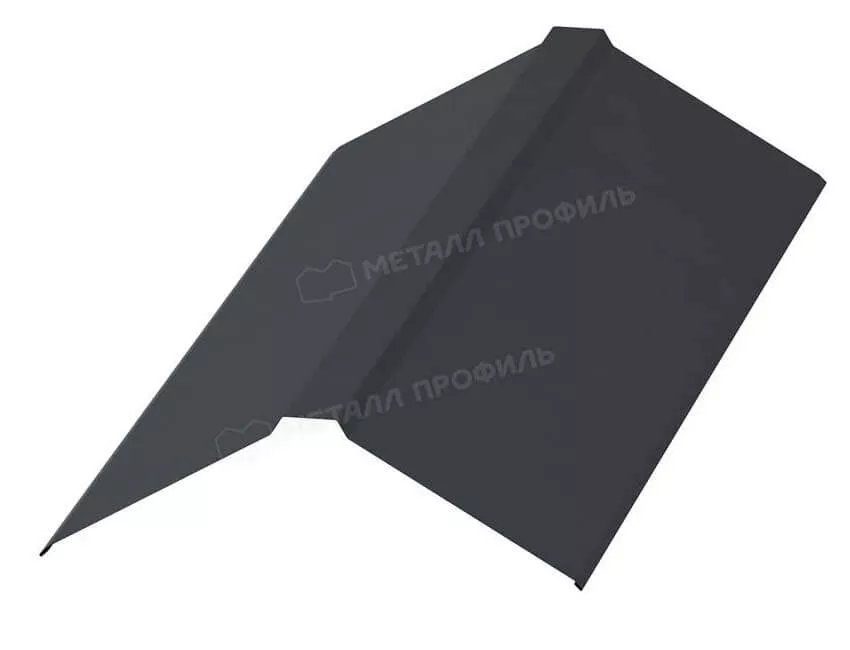Фото: Планка конька плоского 190х190х2000 NormanMP (ПЭ-01-7024-0.5) в Лобне
