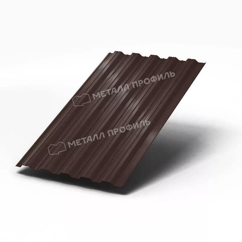 Фото: Профнастил НС35 х 1000 - A (VALORI-20-Brown-0.5) в Лобне