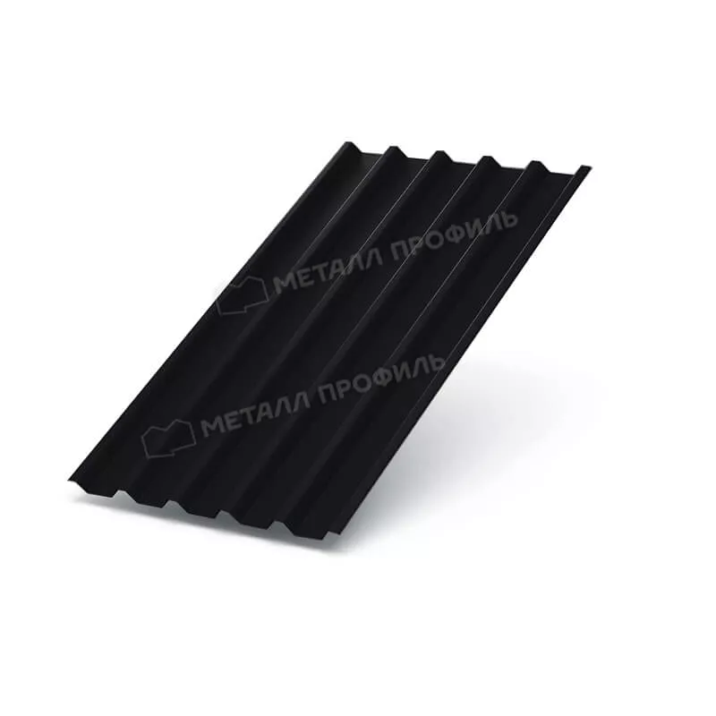 Фото: Профнастил С44 х 1000 - B (VALORI-20-DarkGrey-0.5) в Лобне