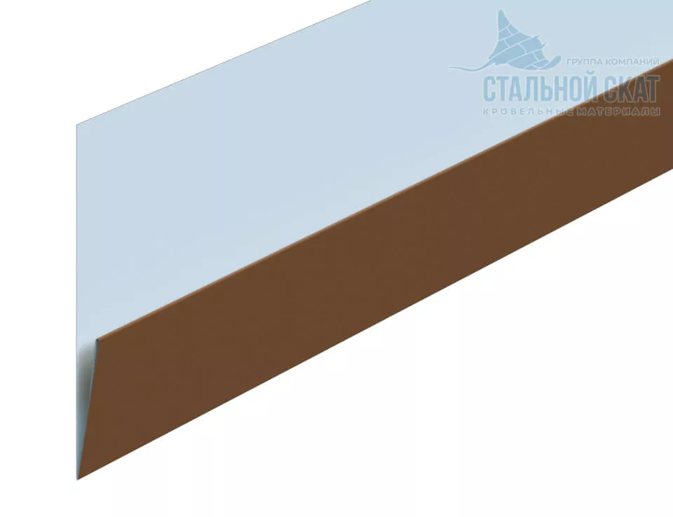 Фото: Планка начальная Lбрус-XL 20х50х3000 (PURMAN-20-Argillite-0.5) в Лобне