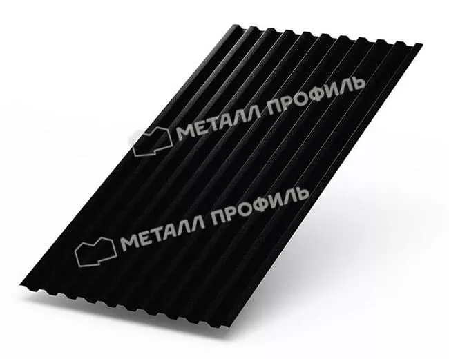 Фото: Профнастил С21 х 1000 - A (ПЭ-01-9005-0.45) в Лобне