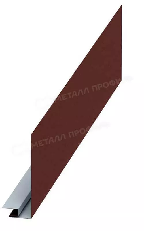 Фото: Планка карнизного свеса сложная 250х50х3000 (PURETAN-20-RR29-0.5) в Лобне