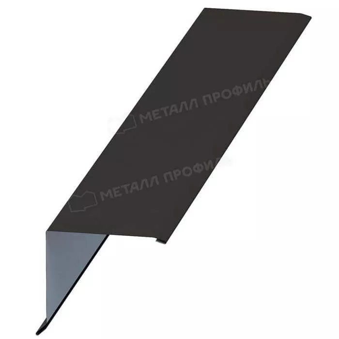 Фото: Планка торцевая 135х145х2000 (VALORI-20-DarkBrown-0.5) в Лобне