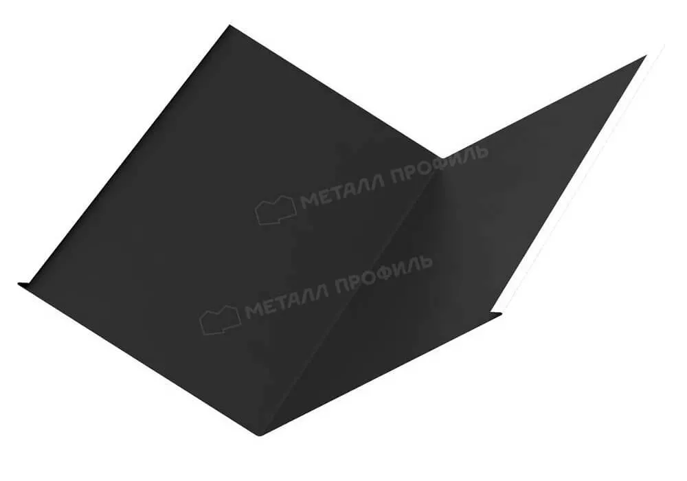 Планка ендовы нижняя 298х298х2000 (PURMAN-20-9005-0.5) в Лобне