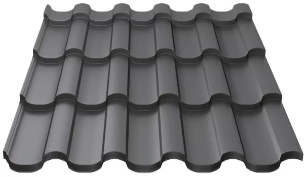 Металлочерепица МП Монтекристо-M (PURETAN-20-RR23-0.5) в Лобне