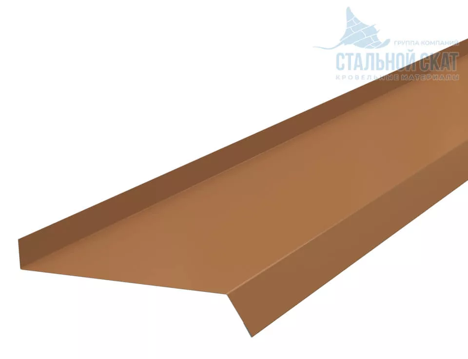 Фото: Планка отлива 150х30х2000 (PURMAN-20-Argillite-0.5) в 